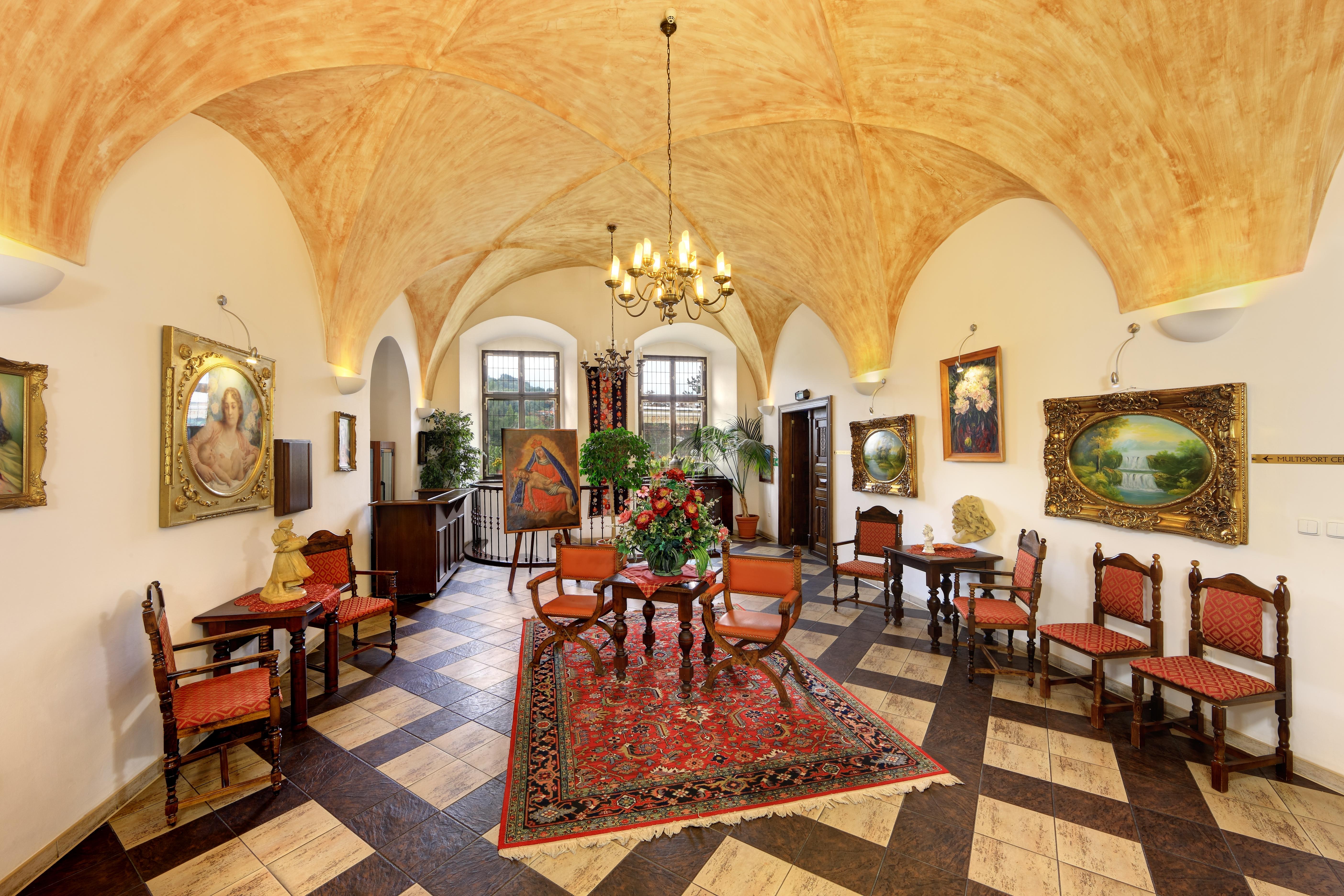 Hotel Ruze Cesky Krumlov Exterior photo The interior of the palace